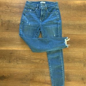 Loft High Waist Skinny Jeans